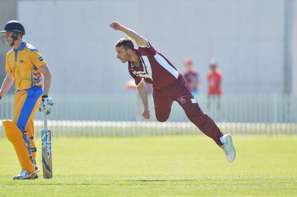 Wodonga's Cameron Suidgeest had a blinding time at the NSW Country Championship, taking 11 wickets at an average of just 12.