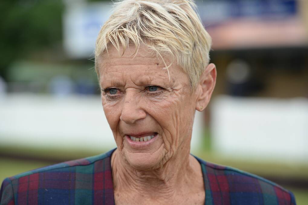 WISE MOVE: Albury trainer Denise Wise says the day's wet weather helped Master Moving claim the 1400m third race.
