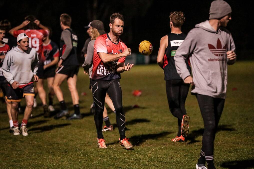 Wodonga Raiders' assistant coach Jarrod Hodgkin will need to play a crucial role as the home team chases an upset. Picture: JAMES WILTSHIRE