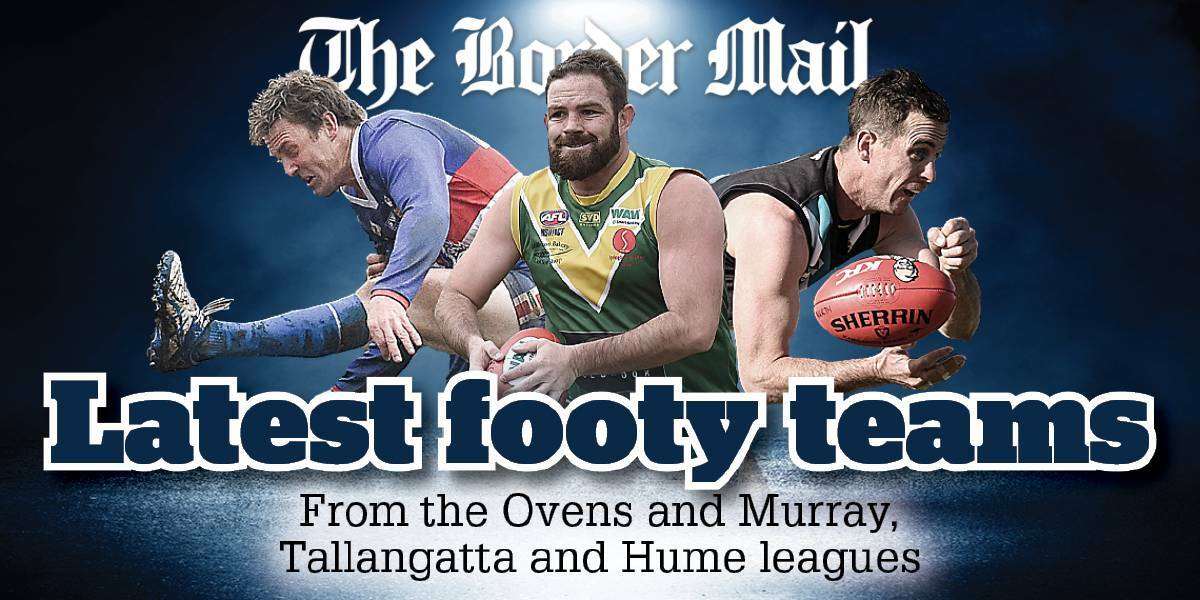 Ovens and Murray, Tallangatta and Hume league clubs name their teams