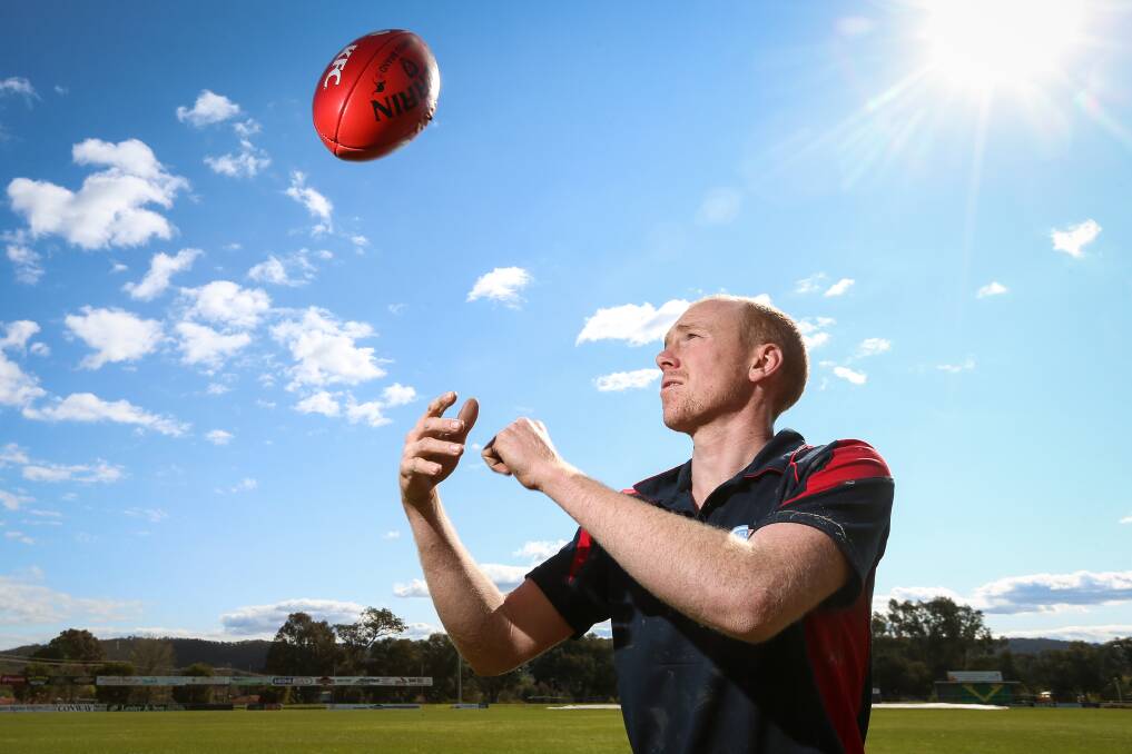North Albury's George Godde is hoping the Hoppers take 'baby steps'.