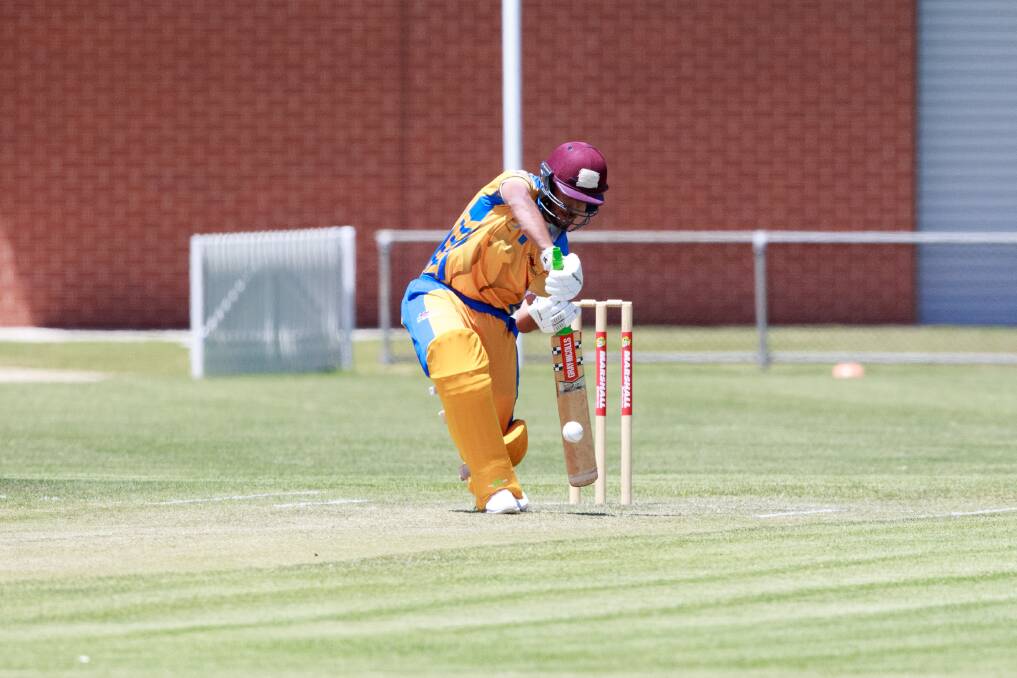 CLASS ACT: New City teenager Saif Zaib smashed a superb half-century in the 57-run win over North Albury. He's averaging 53. Pictures: SIMON BAYLISS