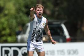 Wangaratta's Aidan Tilley featured in the 62-point win over the Roos.