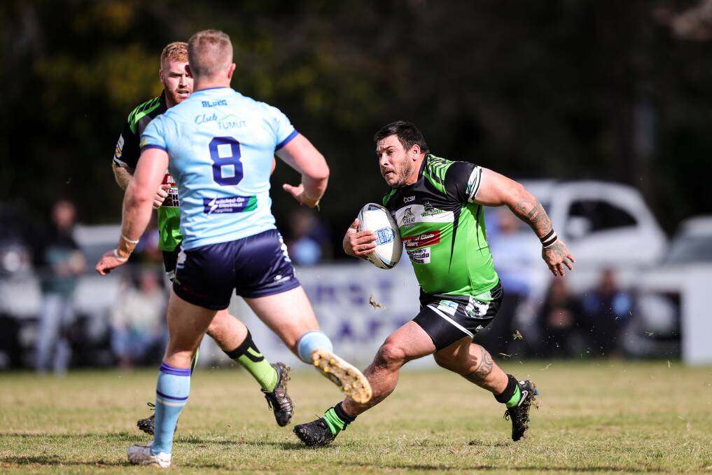 Justin Carney impressed on debut for Albury Thunder and has just extended his deal until the end of 2025.