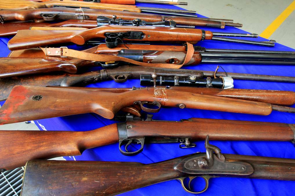  Gary Worboys says the theft and sale of firearms occurs often in regional areas.