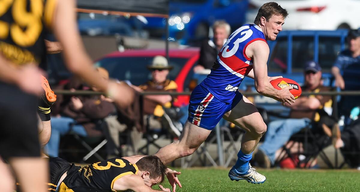 Kade Brown has been sidelined for the Bulldogs since round 8.