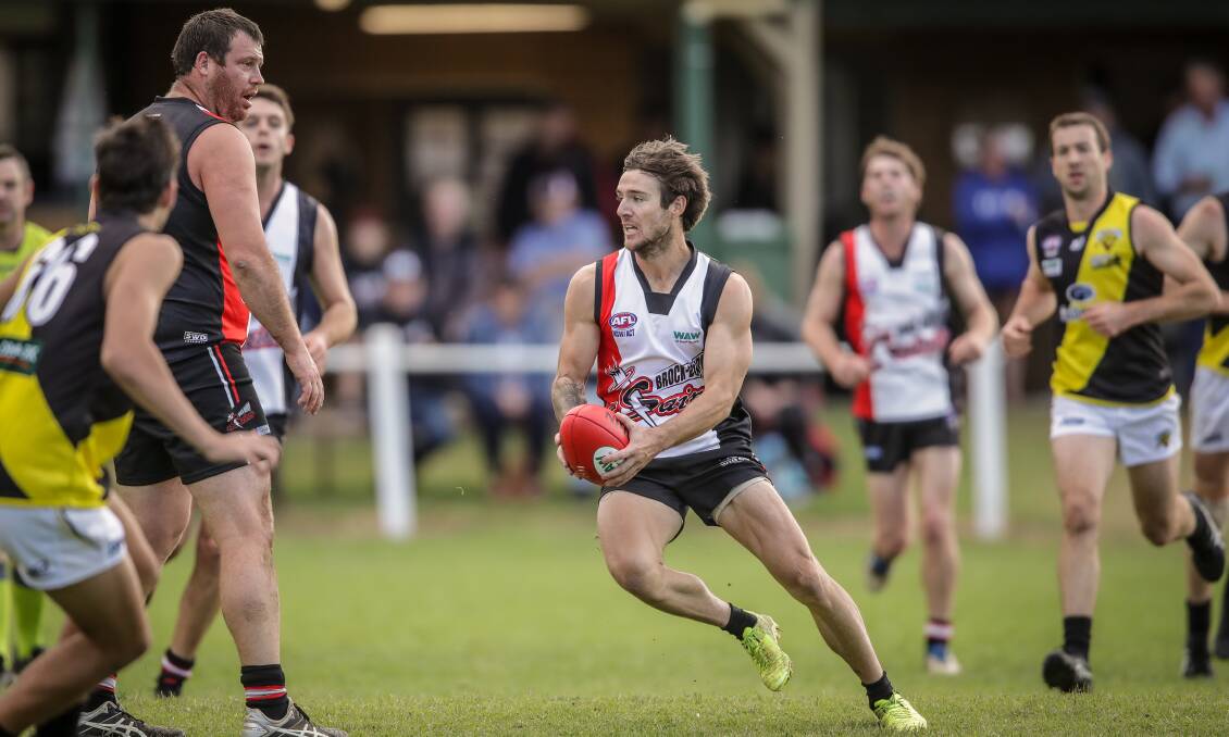 CLASSY: Brock-Burrum's Tyson Neander has been selected in the inter-league squad. The former Rutherglen livewire has been in good touch early in the season with the Saints.