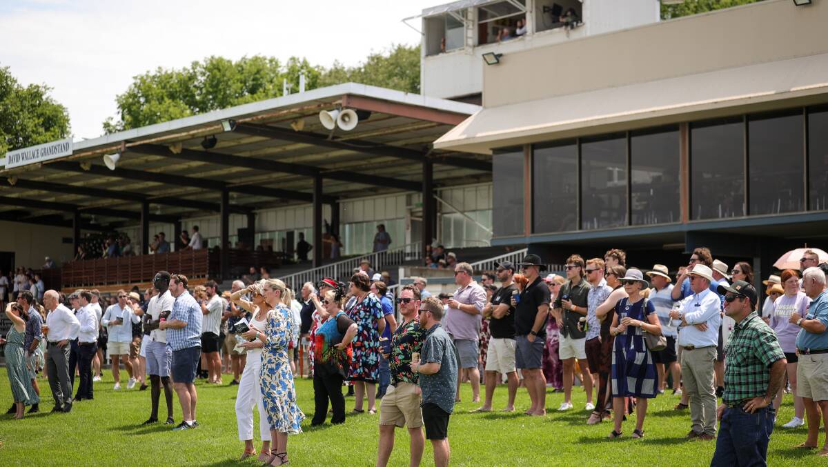Albury Racing Club attracted 1878 racegoers to the first of its two festive race meetings over the weekend. Picture by James Wiltshire