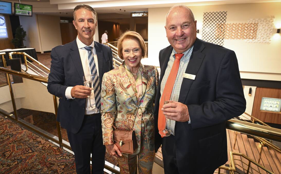 Gai Waterhouse recently made the trek to Albury and was a special guest at the launch of the Albury Gold Cup carnival. Picture by Mark Jesser