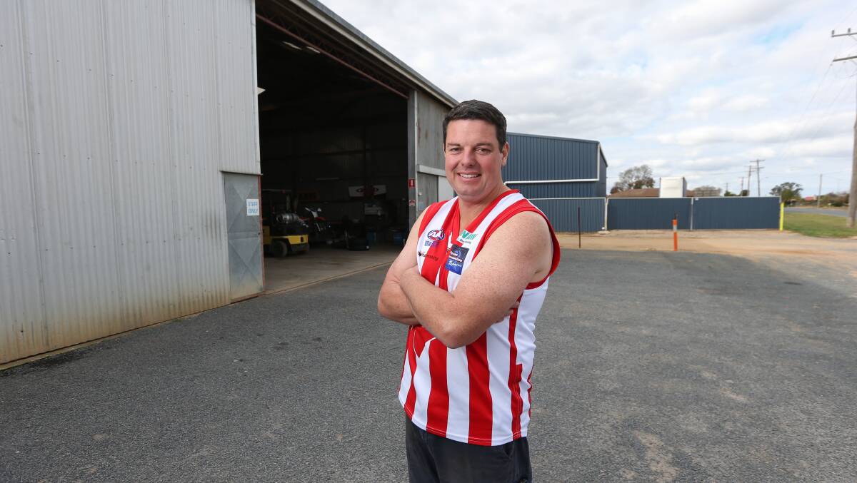 STILL GOING STRONG: Henty's Dave Weston's milestone has been more than two decades in the making. Picture: TARA TREWHELLA