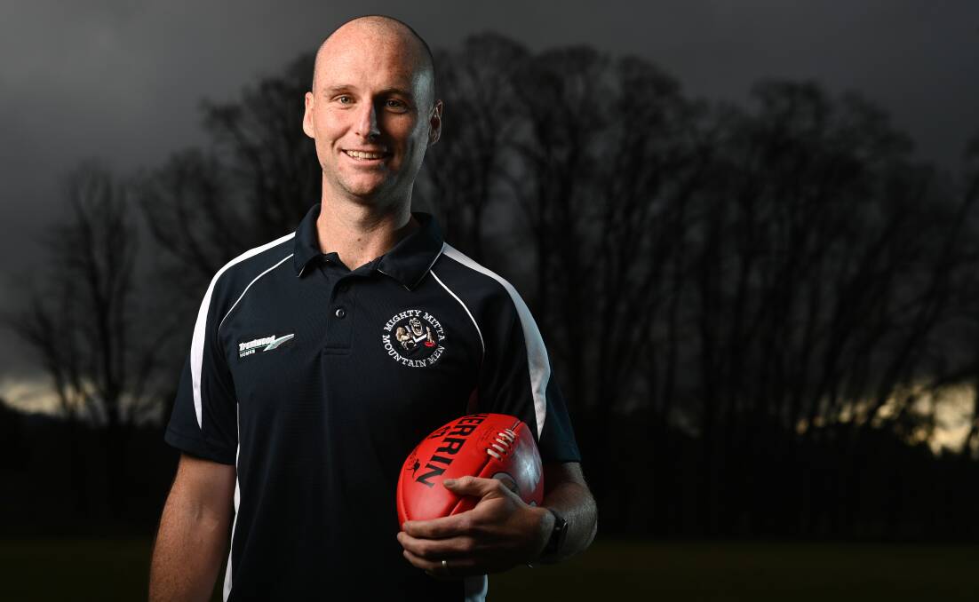 Mitta United coach Luke Hodgkin is expected to miss the next month with a fractured elbow. 