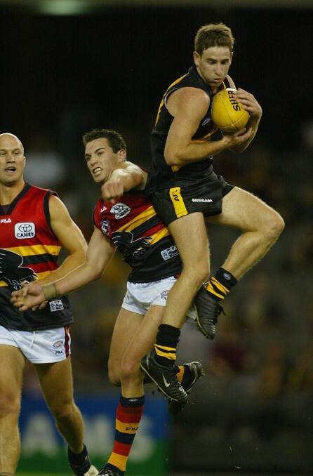 Ednie made his debut for Richmond in round 6 in 2002 against Adelaide.
