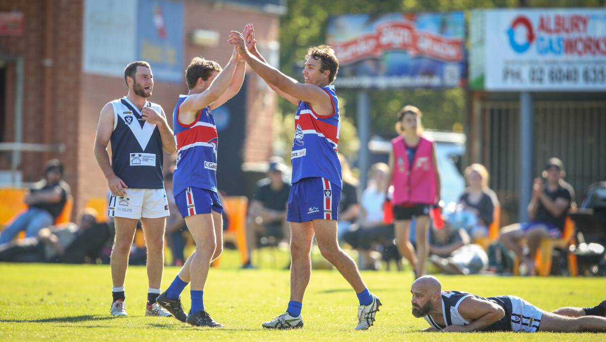SIDELINE: Former coach Brett Doswell faces a stint on the sidelines after tearing his hamstring against Yackandandah on the weekend. Doswell kicked a careeer high 10 goals against Mitta United the previous week.