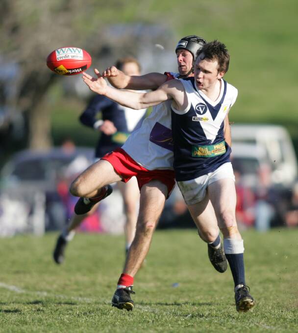 Culph in action for Mitta United.