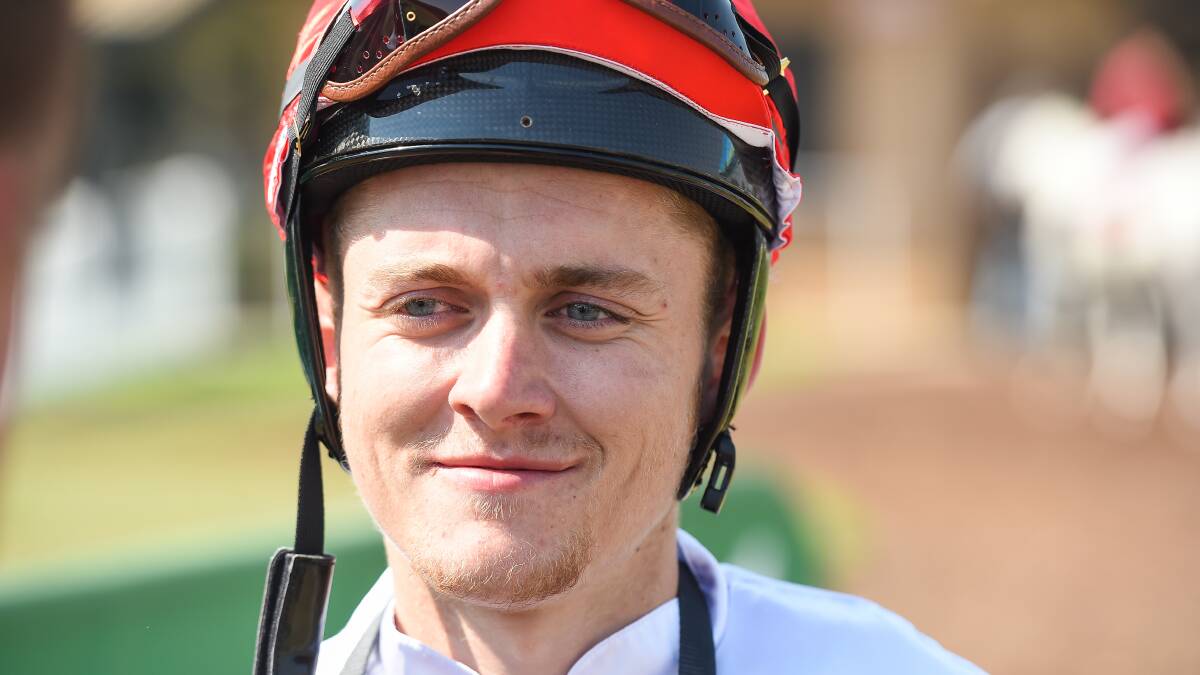 ALL SMILES: Brodie Loy landed his first city winner for several years.