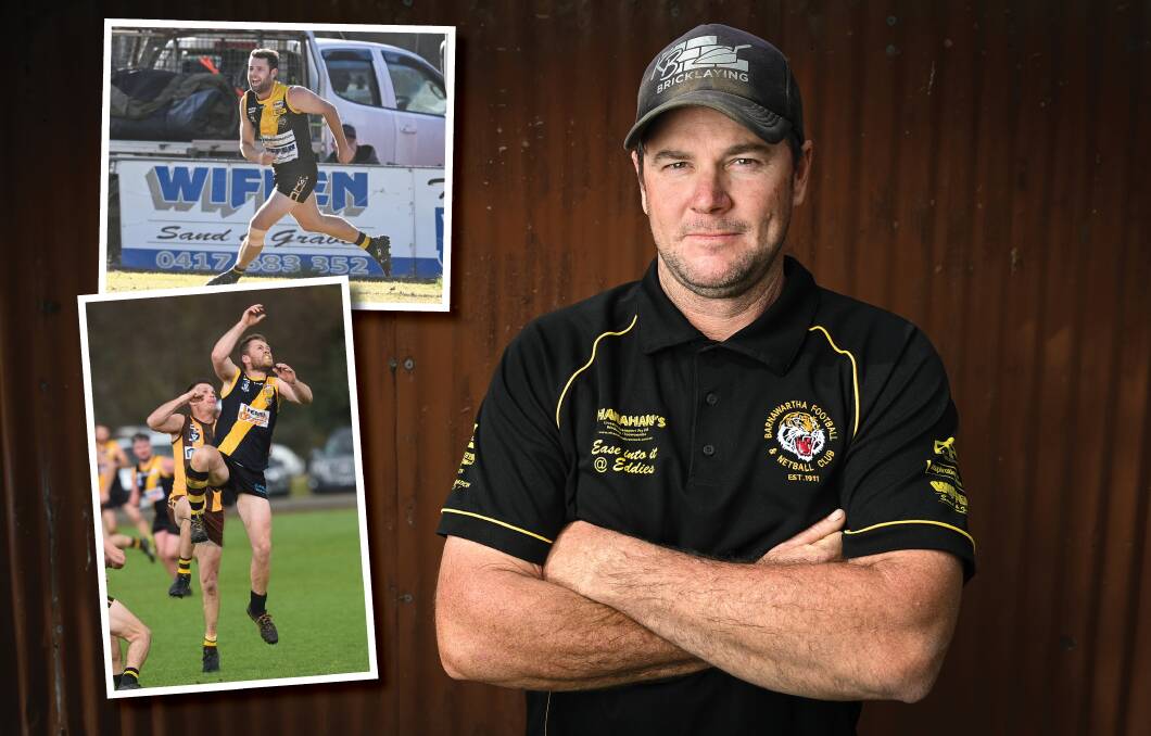 DILEMMA: Barnawartha coach Kade Butters is facing some tough selection calls ahead of the clash with Chiltern with a top-three spot up for grabs.
