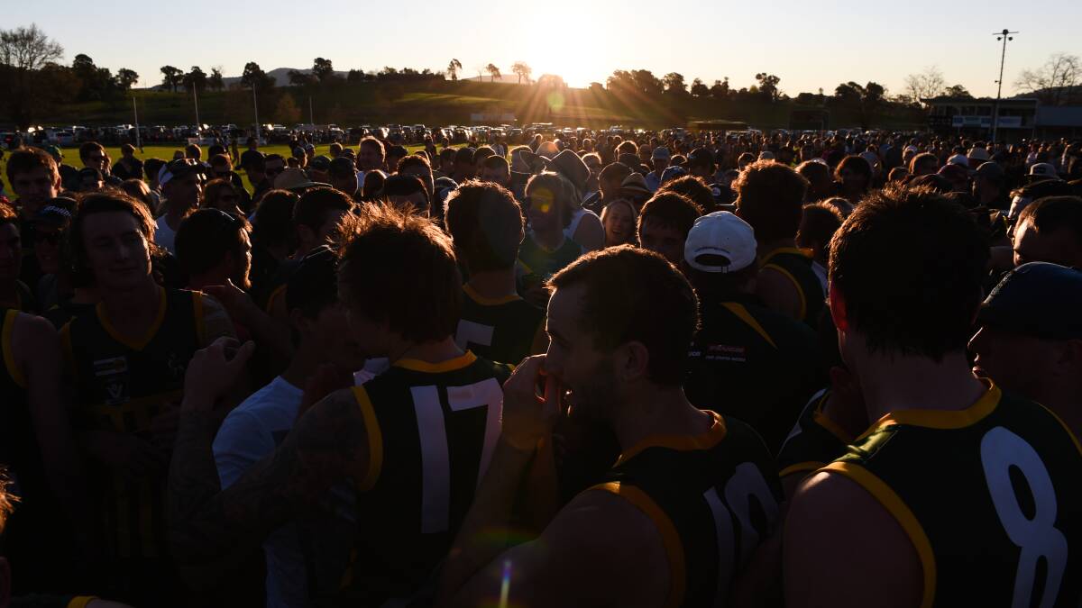 DARK TIMES: The Tallangatta and District league remains in limbo for at least this weekend. It's the third successive week of no senior football and netball action.