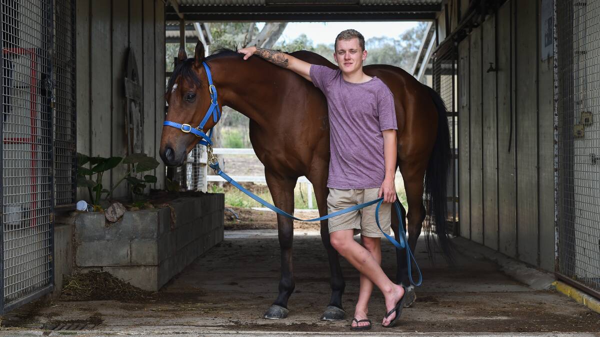 ON THE MOVE: Brodie Loy is relocating to Sydney to try his luck in the metropolitan riding ranks.