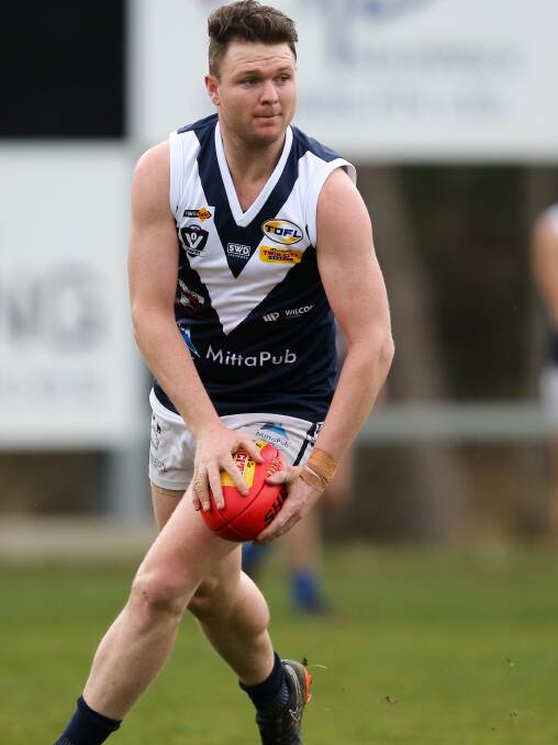 SHATTERED: Drew Cameron requires a third knee reconstruction after lasting less than a half a match in his comeback in the season opener against Tallangatta a fortnight ago.