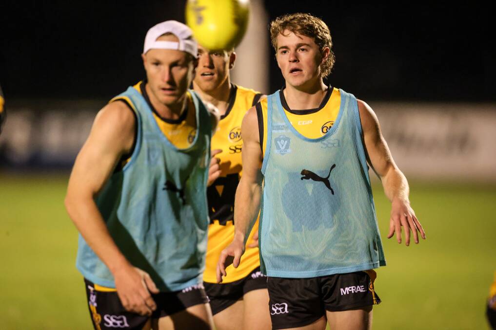 Beattie at O&M interleague training in 2022. Picture by James Wiltshire
