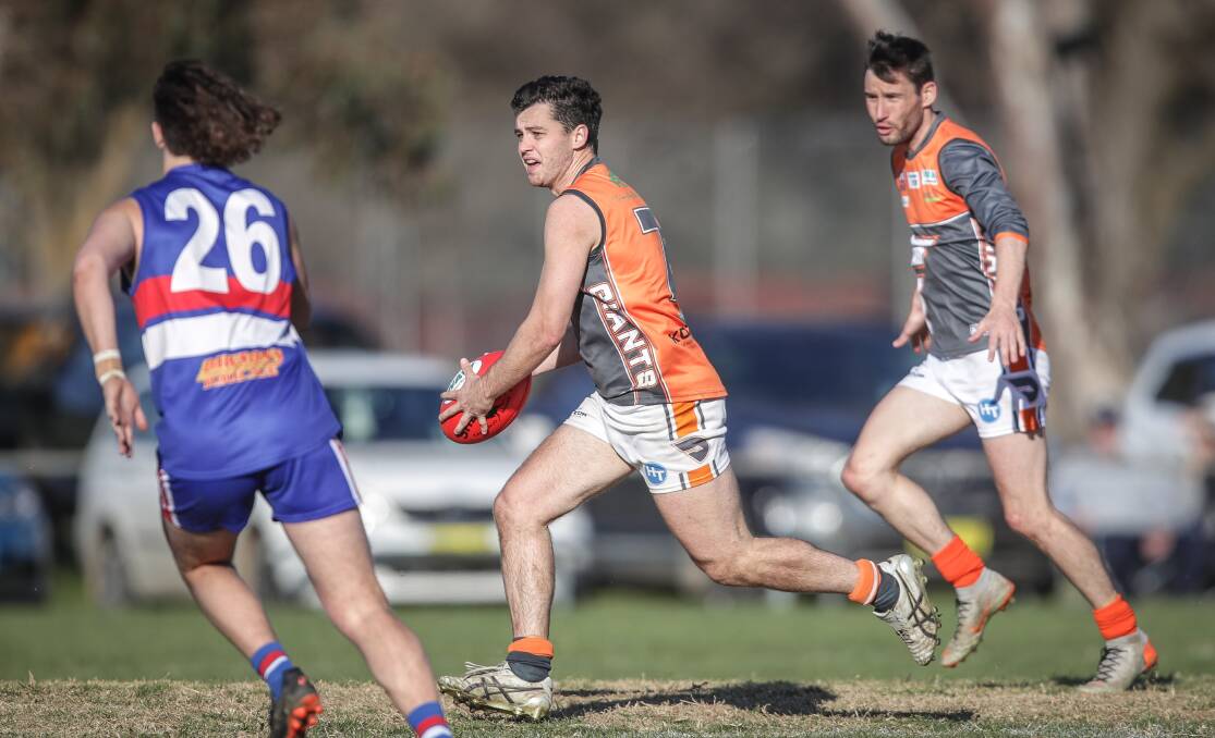 Giants skipper Chris Duck produced a best-on-ground display.