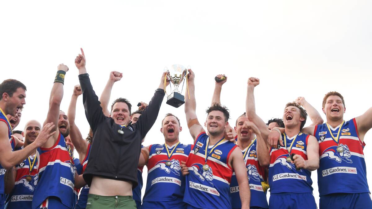 PREMIERS: Thurgoona is aiming for a third flag in four seasons.