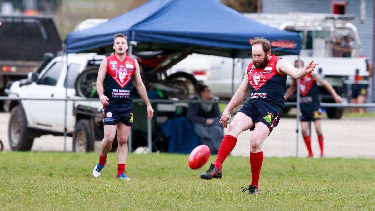 Nicholas in action for the Demons in 2017.