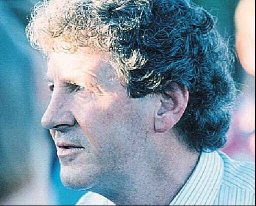 SUPER COACH: Cross in 1997 when coach of North Albury.