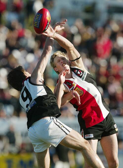 Piltz in action in the 2005 grand final.