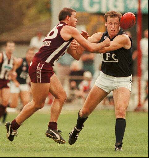 Paul McMaster in action in 1997.