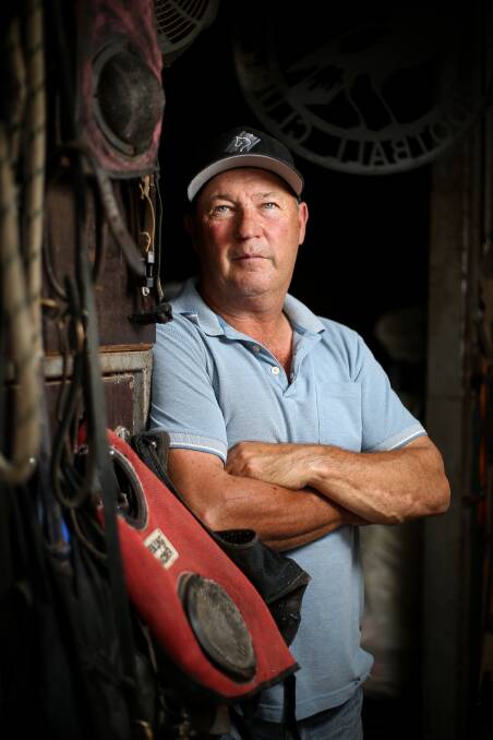 BIG DAY OUT: Trainer David O'Prey will heavily target today's Albury meeting with eight runners. O'Prey has 25 horses in work at his Wodonga stable.