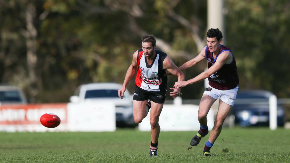 Trent Logue in action for the Lions earlier in the season.