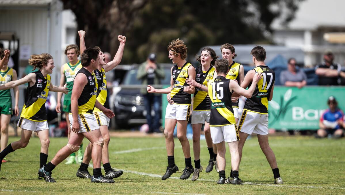YOUNG TALENT TIME: Osborne's abundance of junior talent has been crucial to the clubs success in the Hume league over the past two decades.