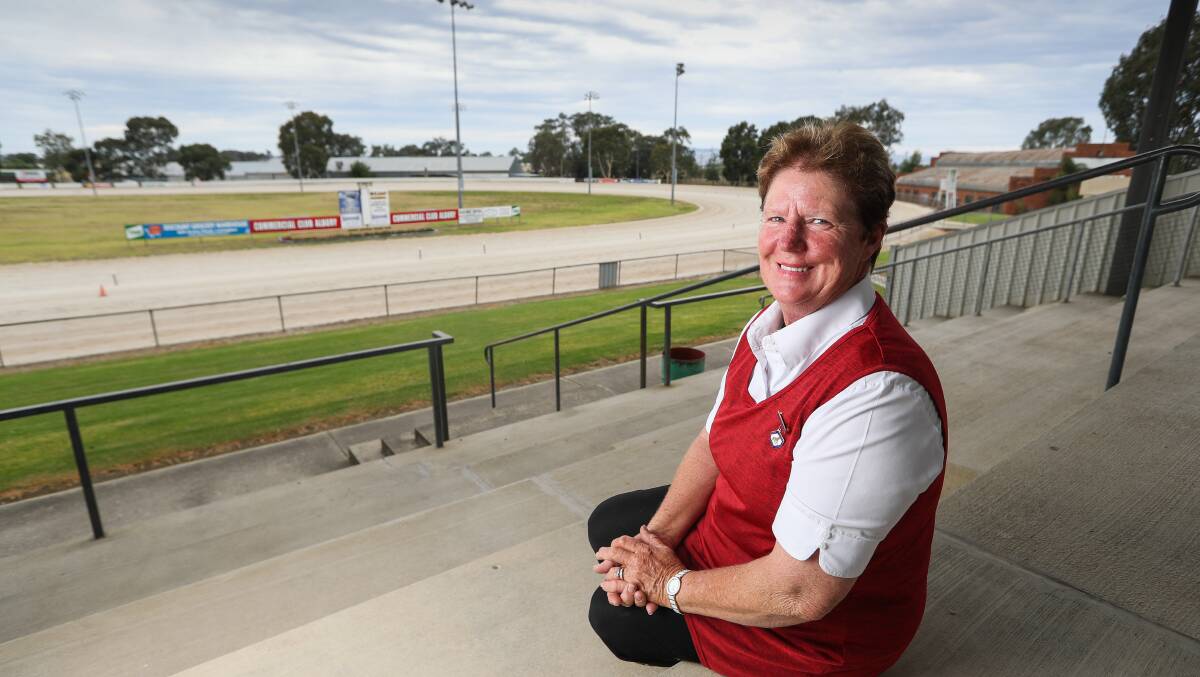 SIGN OF THE TIMES: Albury Harness Racing Club president Sue van de Ven says it will be hard to get volunteers for weekday meetings.
