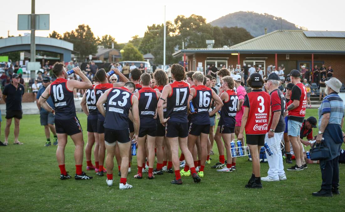 NEW FACES: Wodonga Raiders will have up to ten new faces in their opening round clash against Yarrawonga.