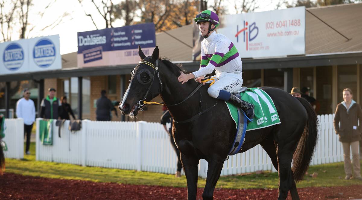 BOILOVER: The Rob Wellington trained Fever Tree landed an upset win in the $24,000 Class One Handicap, (1410m) with jockey Jett Stanley aboard. Picture: JAMES WILTSHIRE