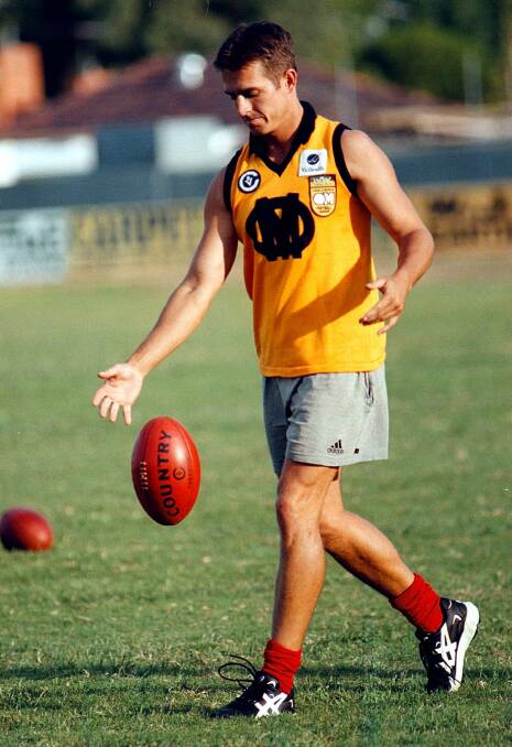Conway at interleague training in 1999.