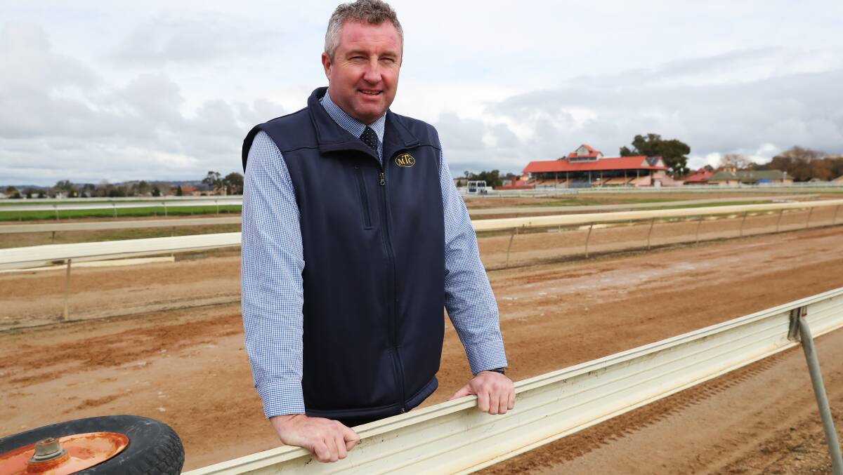 ON THE MOVE: Murrumbidgee Turf Club chief executive Steve Keene has accepted a new role at Scone Race Club. Picture: EMMA HILLIER