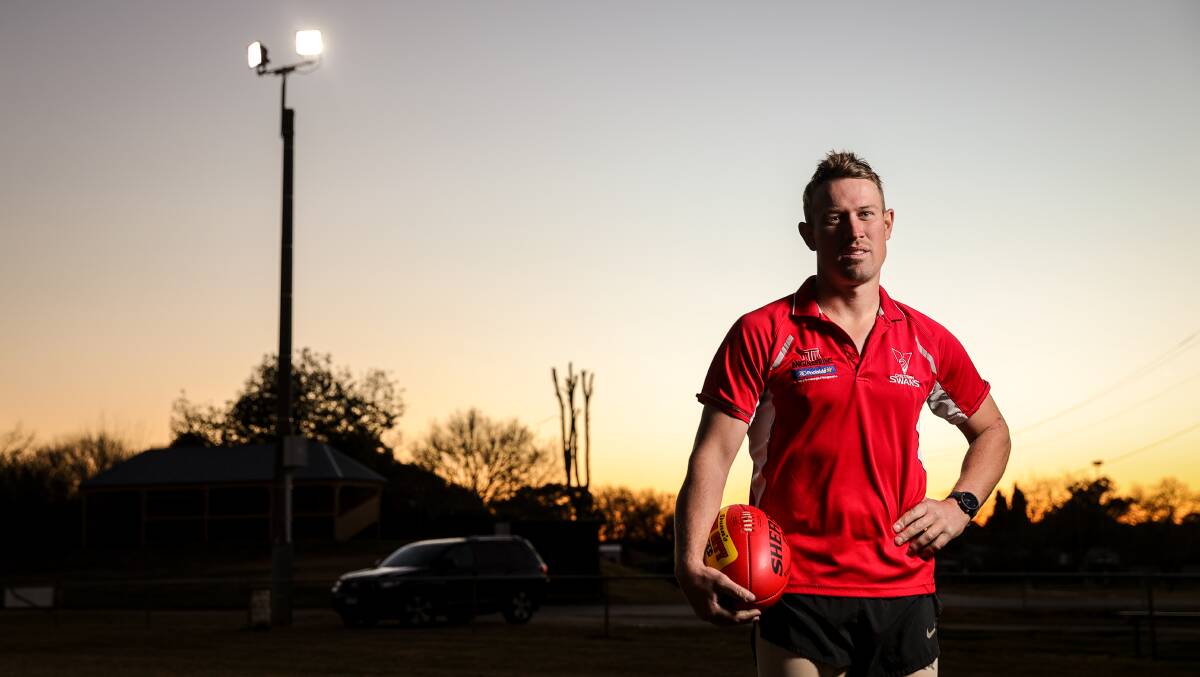 Swans coach Brad Hibberson. Picture by James Wiltshire