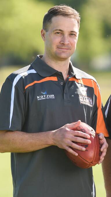 HAPPY: Giants coach Lucas Mellier was happy to emerge with the four points on the weekend.