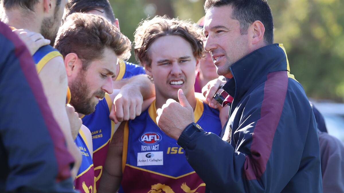 STINT ENDS: Ganmain-Grong Grong-Matong coach Christin Macri has stood down after three years. Picture: DAILY ADVERTISER