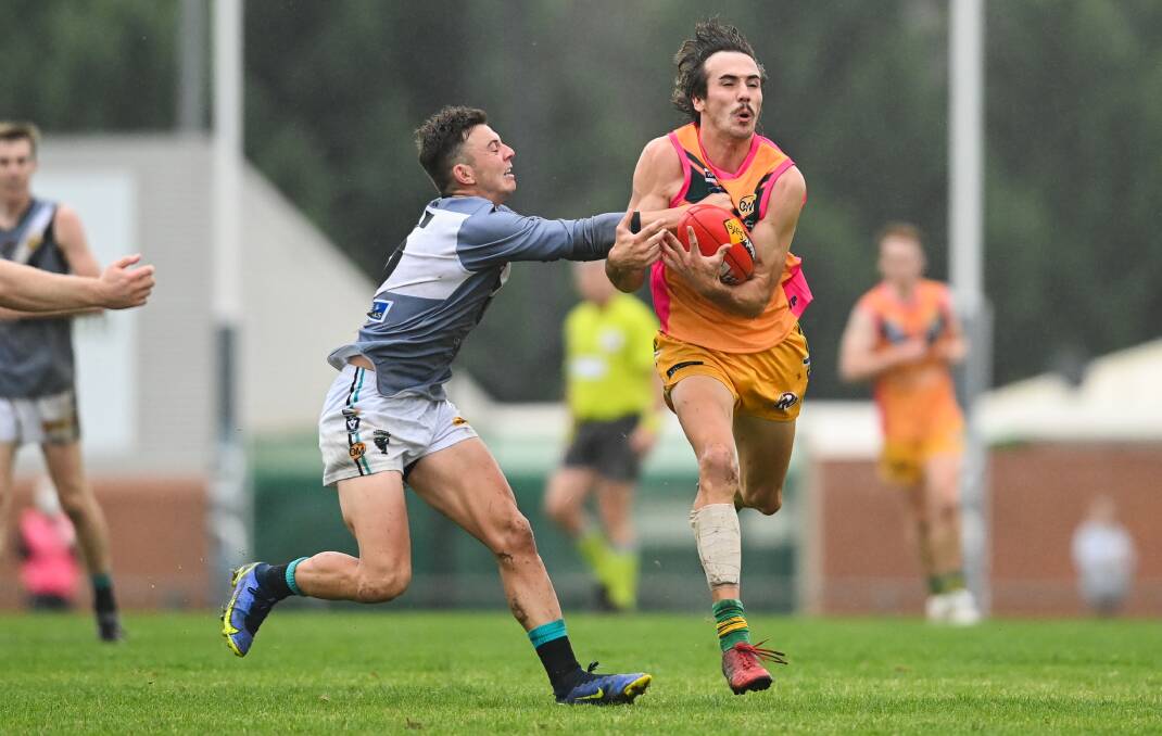Will Maclean in action for North Albury in 2022.