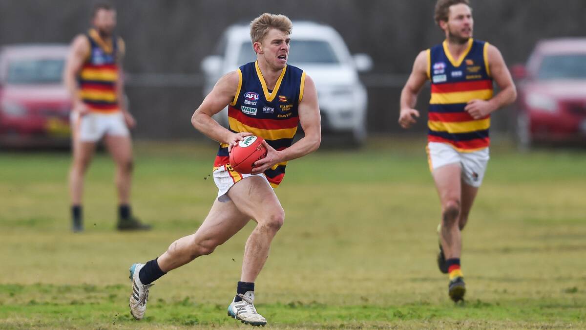 BIG LOSS: The departure of Bronson Schofield will leave a gaping hole in the Crows' midfield. The talented onballer has relocated to Queensland.