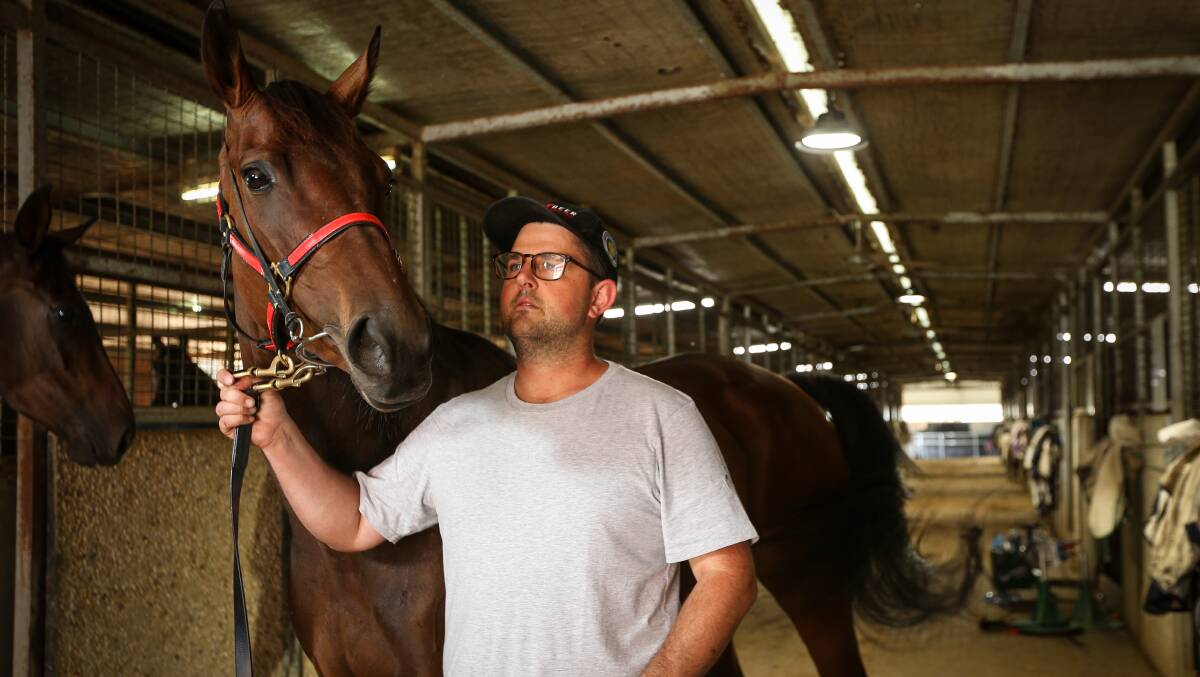 CRAZY TIMES: Trainer Mitch Beer's spring plans have been thrown into chaos after Racing NSW announced further restrictions on Wednesday in regards to staff and horse movement.