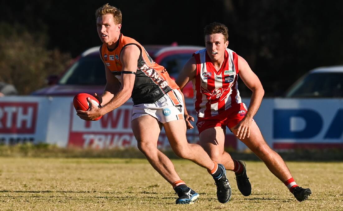 Joel Merkel has been missing for the Giants since round five but is expected back before finals.