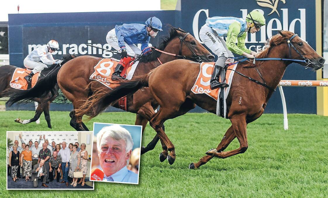 RETIRED: News Girl has run her last race for trainer Geoff Duryea after a recurrence of a tendon injury. Picture: RACING PHOTOS