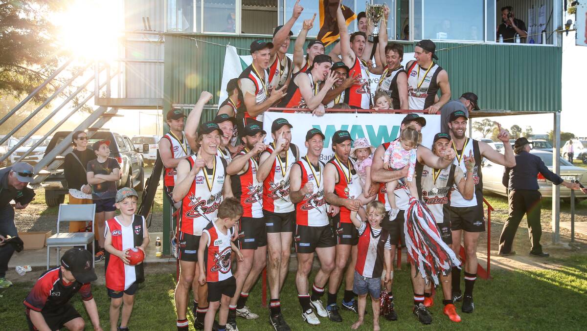 SUPERPOWER: Brock-Burrum emerged as the Hume league's new superpower after claiming four flags for the decade.