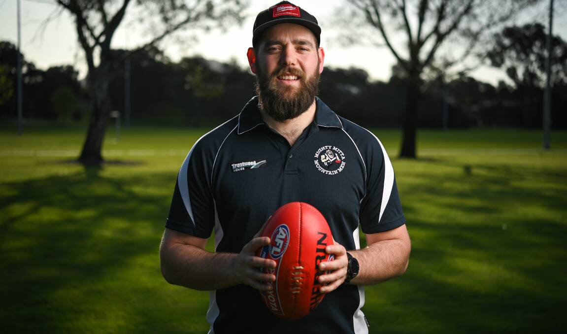 THRILLED: Mitta United coach Jackson Heagney-Steart has been able to strike an early blow in the recruiting stakes. Picture: MARK JESSER
