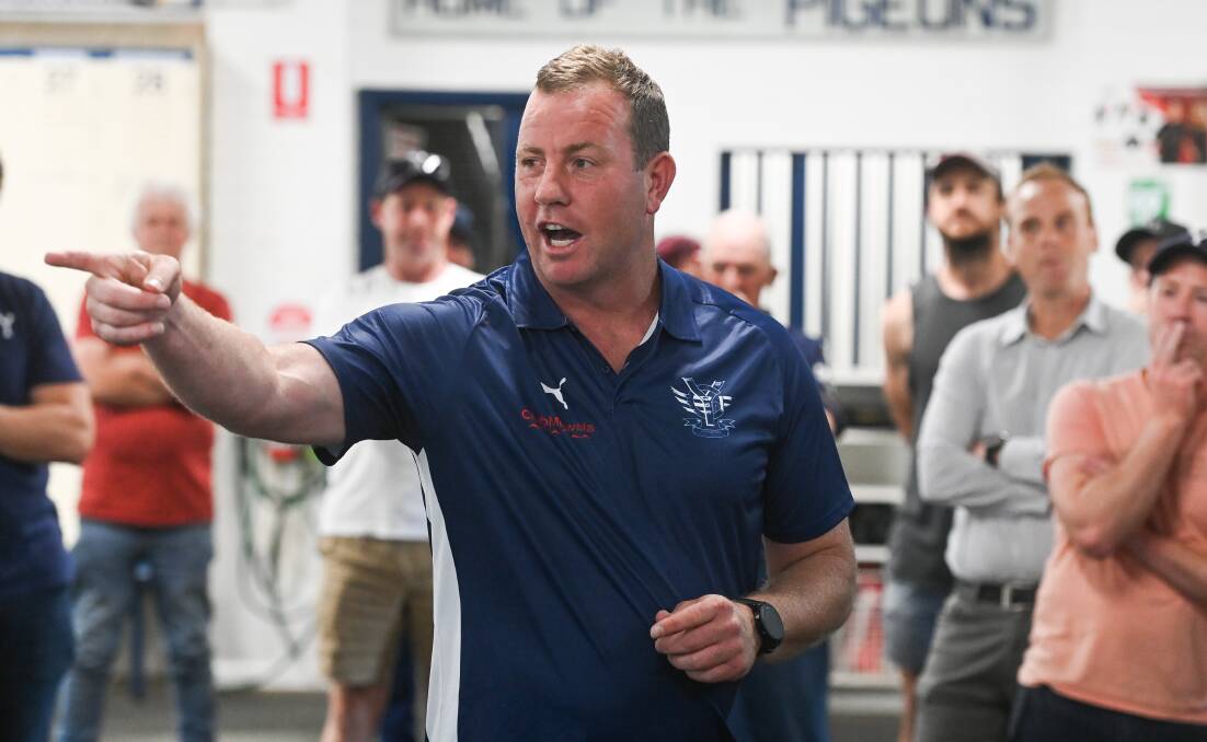 Steve Johnson signed a two-year deal to coach Yarrawonga in October last year.