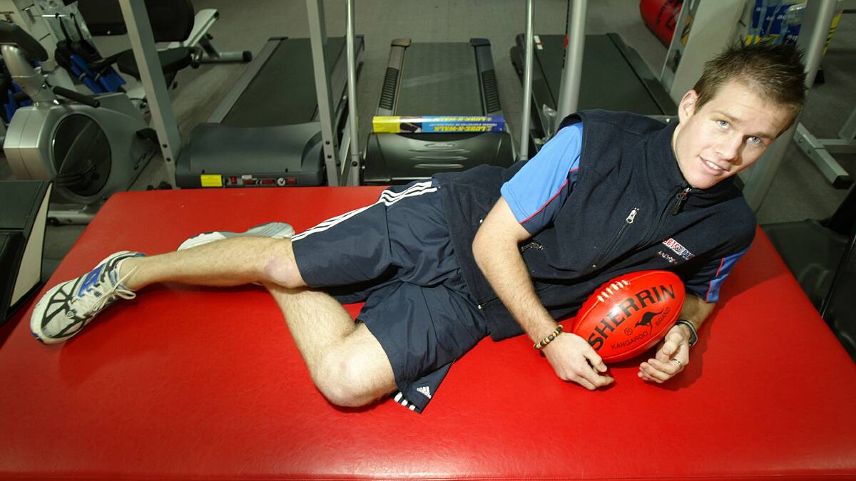 Wilson in 2006 when he was first appointed assistant coach under Mark Sanson at Henty.